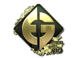 Item Sticker | Evil Geniuses (Gold) | Rio 2022