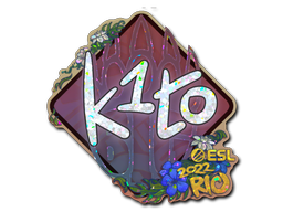 Item Sticker | k1to (Glitter) | Rio 2022