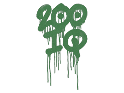 Item Sealed Graffiti | 200 IQ (Jungle Green)
