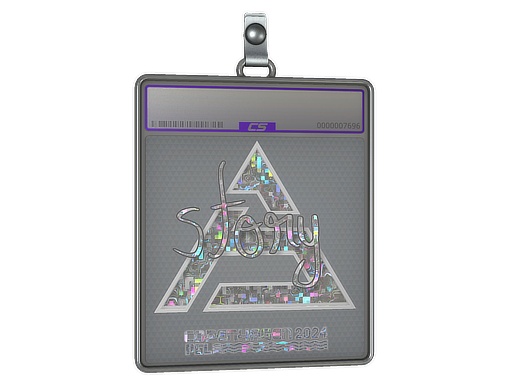 Item Sticker Slab | story (Glitter) | Copenhagen 2024