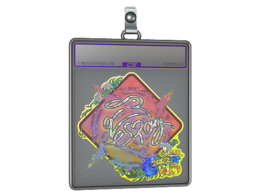 Item Sticker Slab | es3tag (Glitter) | Rio 2022