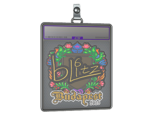 Item Sticker Slab | bLitz (Embroidered) | Budapest 2025