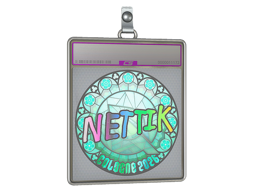Item Sticker Slab | nettik (Holo) | Cologne 2026