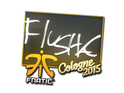 Item Sticker | flusha | Cologne 2015