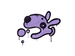 Item Graffiti | Popdog (Violent Violet)