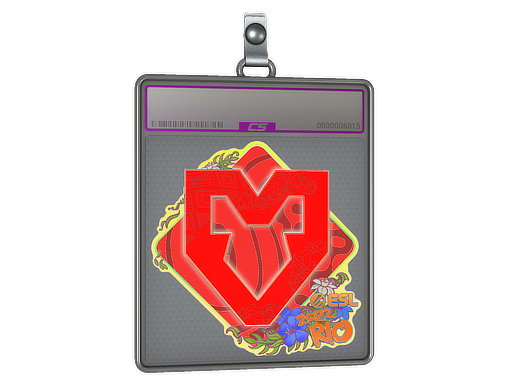 Item Sticker Slab | MOUZ (Holo) | Rio 2022