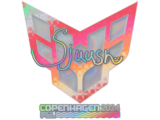 Item Sticker | sjuush (Holo) | Copenhagen 2024