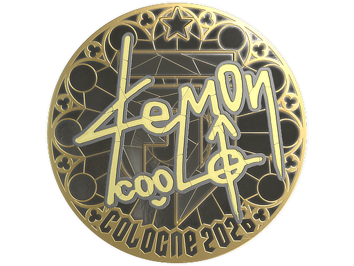 Item Sticker | dem0n (Gold) | Cologne 2026