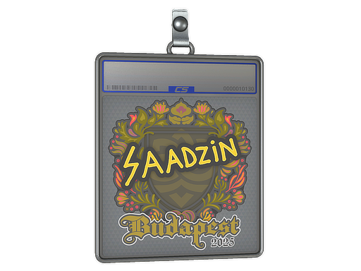 Item Sticker Slab | saadzin | Budapest 2025