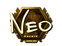 Item Sticker | NEO (Gold) | London 2018
