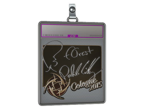 Item Sticker Slab | f0rest (Foil) | Cologne 2015