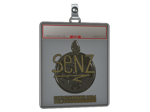 Item Sticker Slab | Senzu (Gold) | Copenhagen 2024