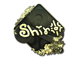 Item Sticker | sh1ro (Gold) | Rio 2022