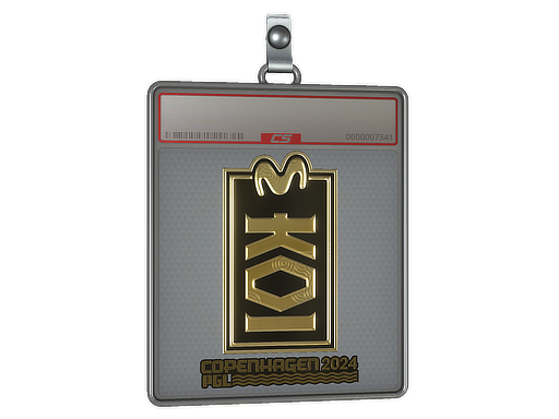 Item Sticker Slab | KOI (Gold) | Copenhagen 2024