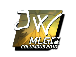 Item Sticker | JW (Foil) | MLG Columbus 2016