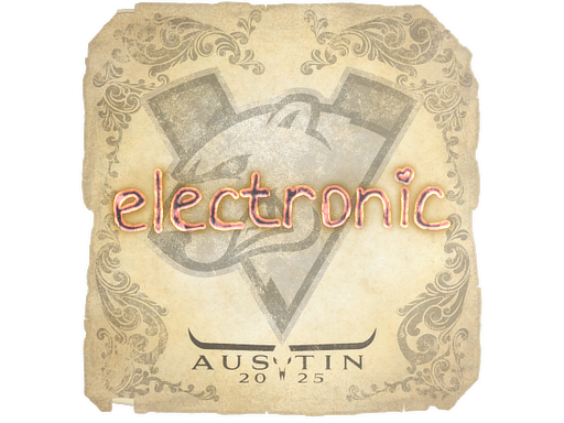 Item Sticker | electronic | Austin 2025