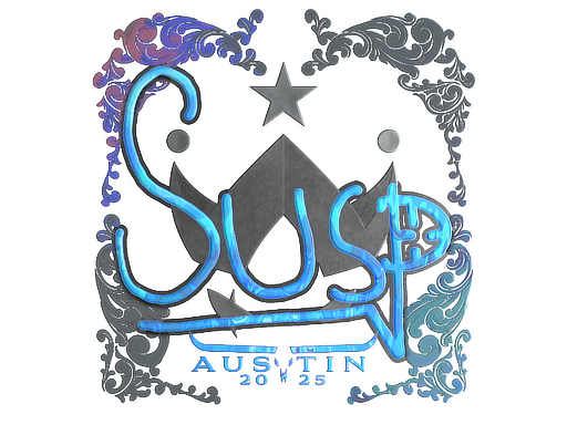 Item Sticker | susp (Holo) | Austin 2025