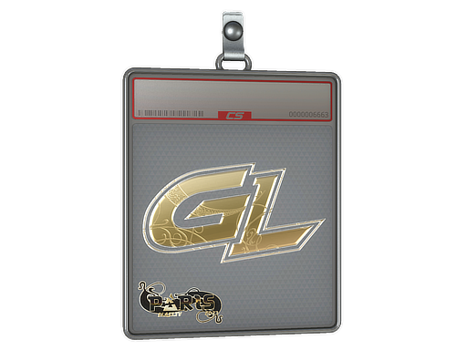 Item Sticker Slab | GamerLegion (Gold) | Paris 2023