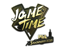 Item Sticker | Jame (Gold) | Stockholm 2021