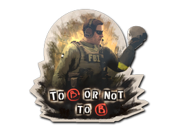 Item Sticker | To B or not to B