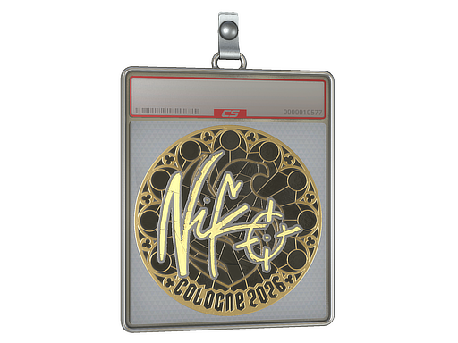 Item Sticker Slab | NiKo (Gold) | Cologne 2026