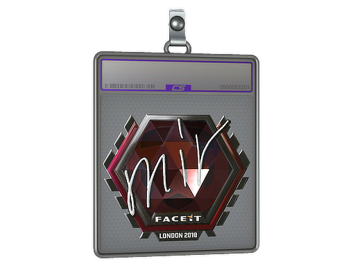 Item Sticker Slab | mir (Foil) | London 2018