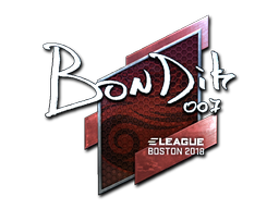 Item Sticker | bondik (Foil) | Boston 2018