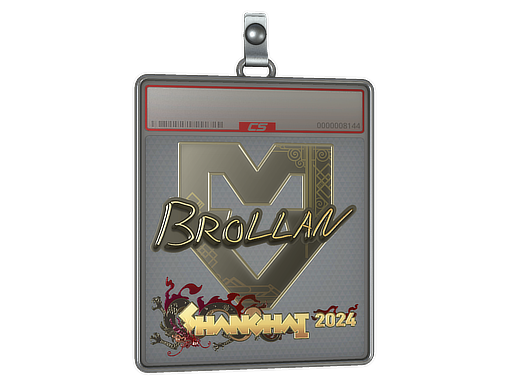 Item Sticker Slab | Brollan (Gold) | Shanghai 2024