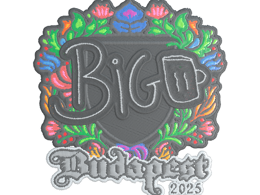 Item Sticker | biguzera (Embroidered) | Budapest 2025