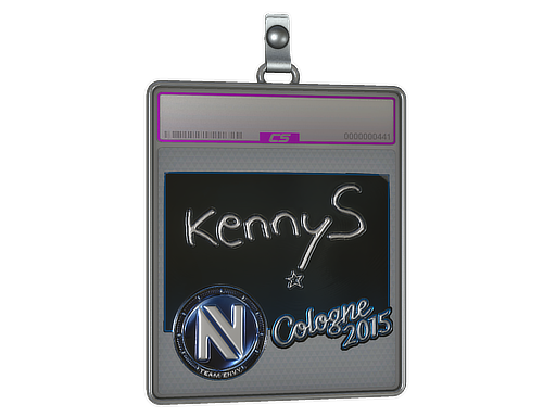 Item Sticker Slab | kennyS (Foil) | Cologne 2015