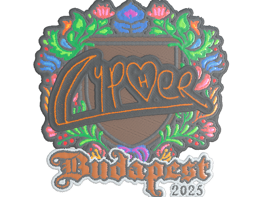 Item Sticker | Cypher (Embroidered) | Budapest 2025