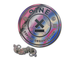 Item Sticker | 9INE (Holo) | Paris 2023