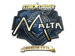 Item Sticker | malta (Gold) | Berlin 2019