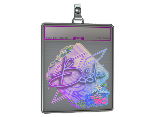 Item Sticker Slab | BUDA (Holo) | Rio 2022