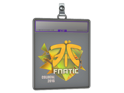 Item Sticker Slab | Fnatic (Holo) | Cologne 2016