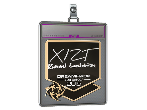 Item Sticker Slab | Xizt (Foil) | Cluj-Napoca 2015