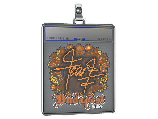 Item Sticker Slab | fEAR | Budapest 2025