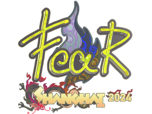 Item Sticker | fEAR (Holo) | Shanghai 2024