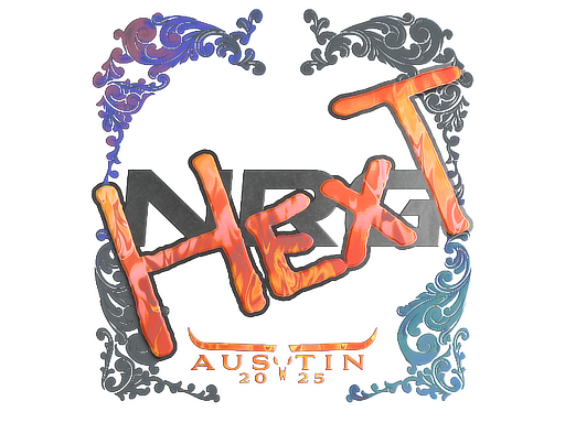 Item Sticker | HexT (Holo) | Austin 2025