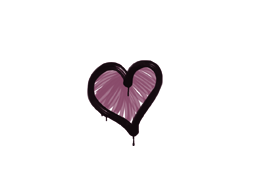 Item Graffiti | Heart (Princess Pink)