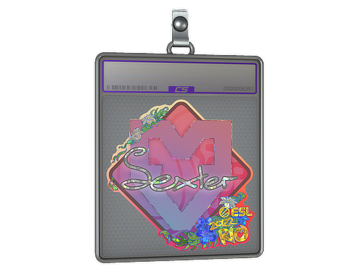 Item Sticker Slab | dexter (Glitter) | Rio 2022