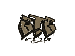 Item Graffiti | GTG (Dust Brown)