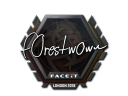 Item Sticker | f0rest | London 2018