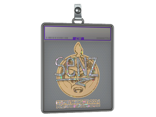 Item Sticker Slab | Senzu (Glitter) | Copenhagen 2024