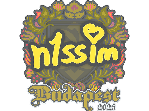 Item Sticker | n1ssim | Budapest 2025