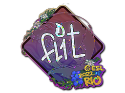 Item Sticker | FL1T (Glitter) | Rio 2022