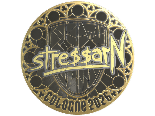Item Sticker | stressarN (Gold) | Cologne 2026