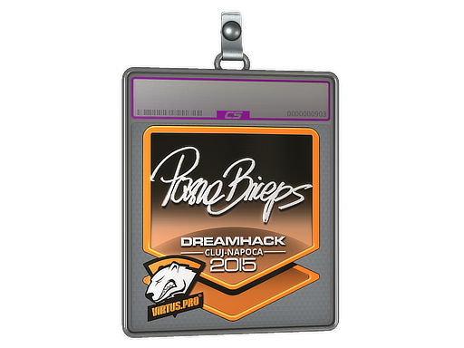 Item Sticker Slab | pashaBiceps (Foil) | Cluj-Napoca 2015