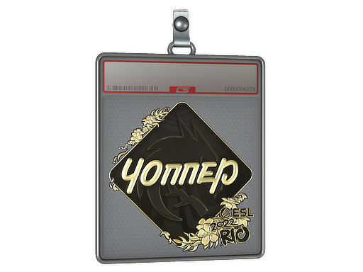 Item Sticker Slab | chopper (Gold) | Rio 2022