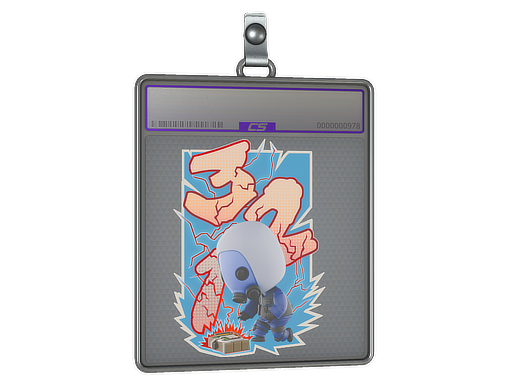 Item Sticker Slab | Countdown (Holo)